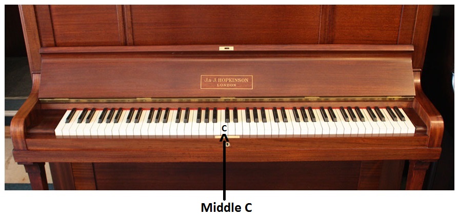 Upright piano