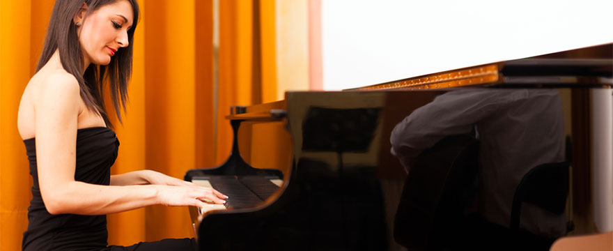 Digital or acoustic piano